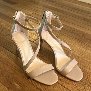Kelly & Katie High Heel Open Toe Cross Strap Shoe